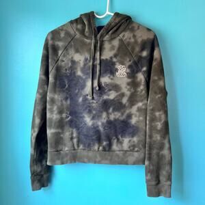 VANS hooded sweatshirt Women's size Medium Green Camo Long Sleeve Hoodie